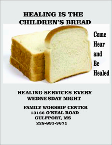 Healing Childrens Bread